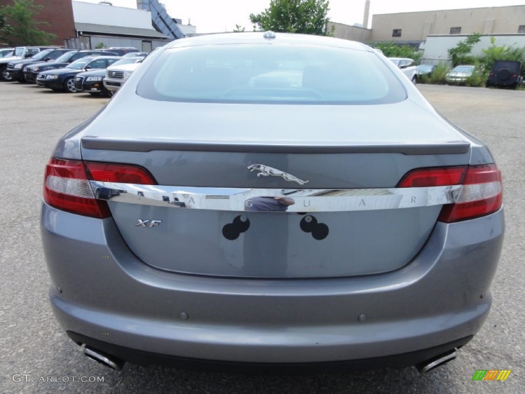 2010 XF Premium Sport Sedan - Lunar Grey Metallic / Warm Charcoal photo #10