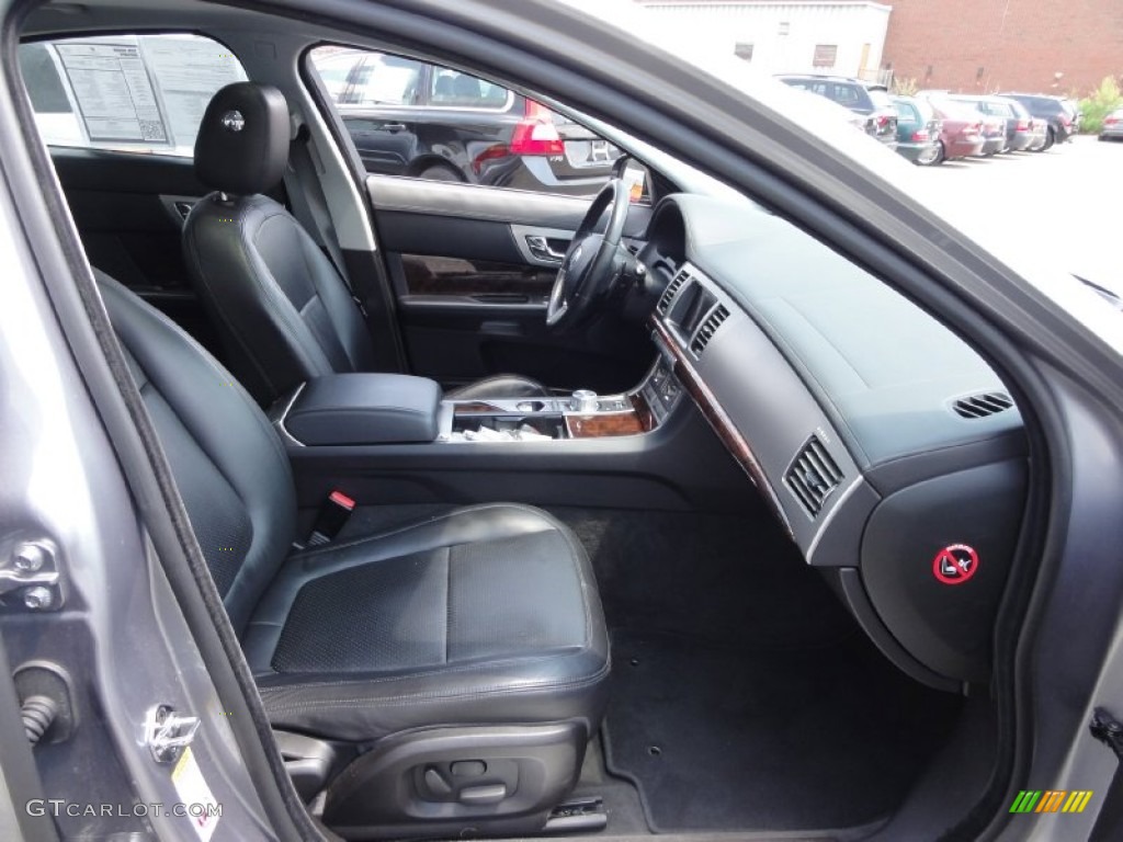 Warm Charcoal Interior 2010 Jaguar XF Premium Sport Sedan Photo #67948823