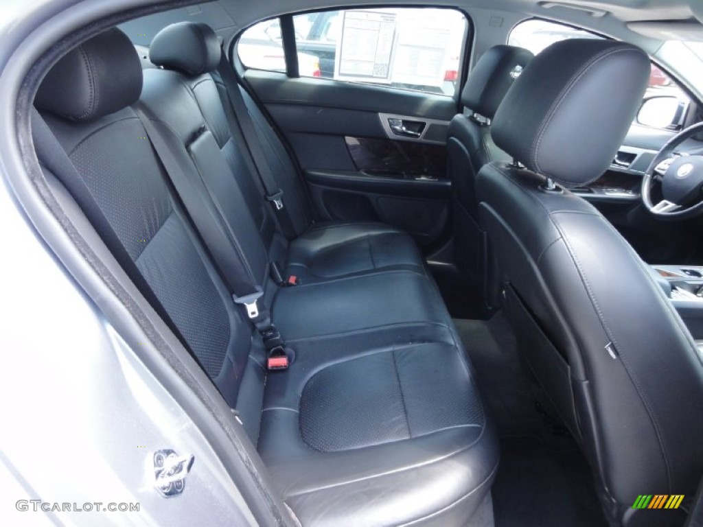 2010 Jaguar XF Premium Sport Sedan Rear Seat Photo #67948865