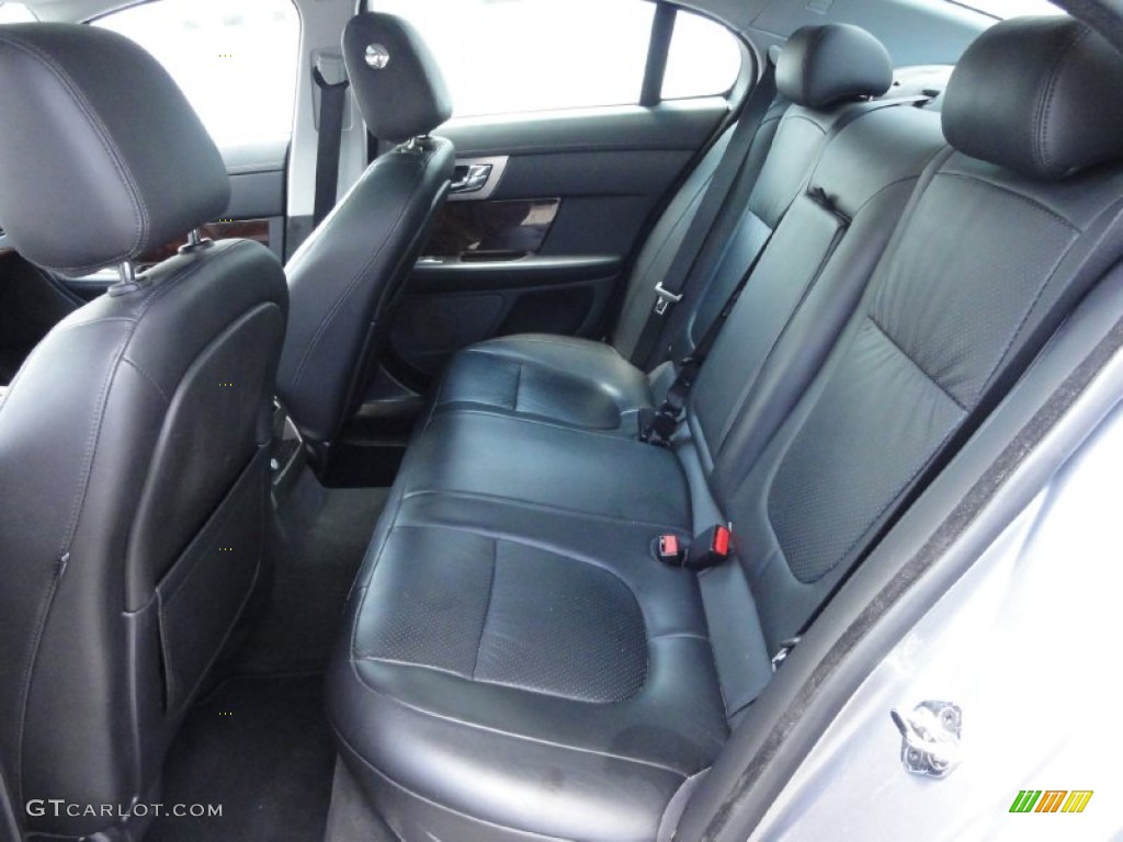 2010 Jaguar XF Premium Sport Sedan Rear Seat Photo #67948883