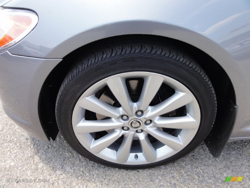 2010 XF Premium Sport Sedan - Lunar Grey Metallic / Warm Charcoal photo #38