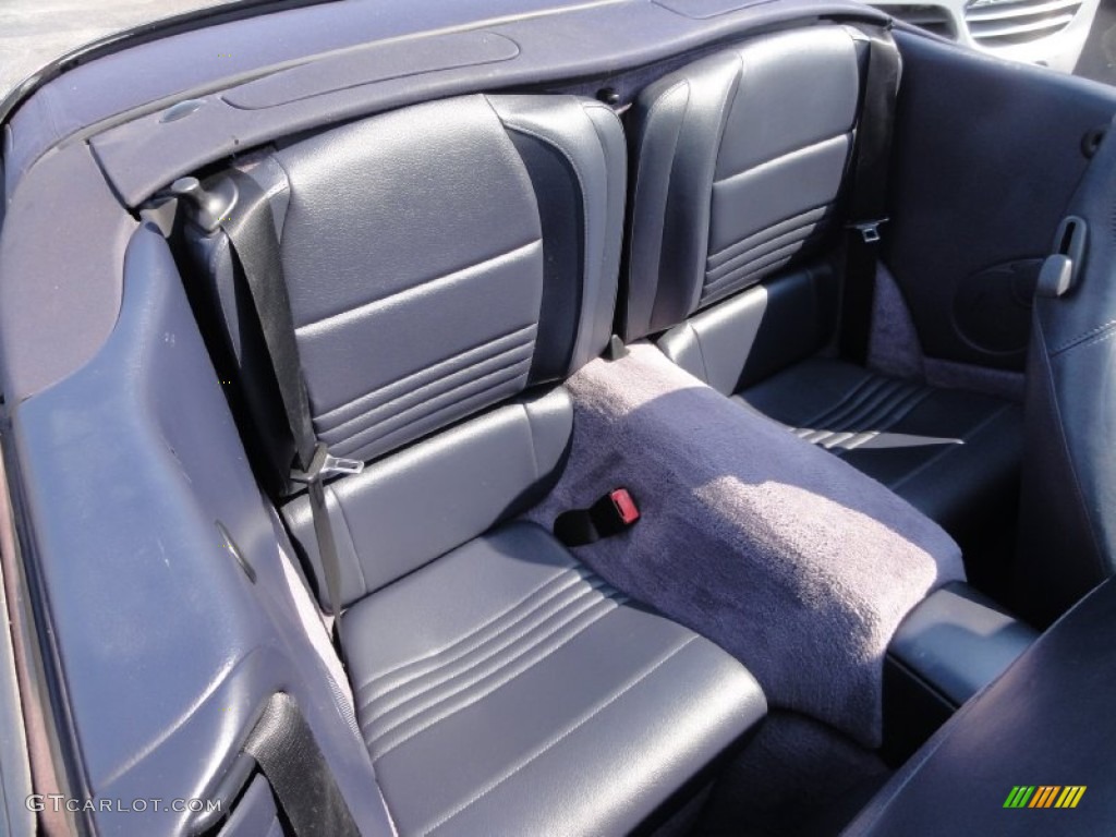 2001 Porsche 911 Carrera Cabriolet Rear Seat Photo #67950053