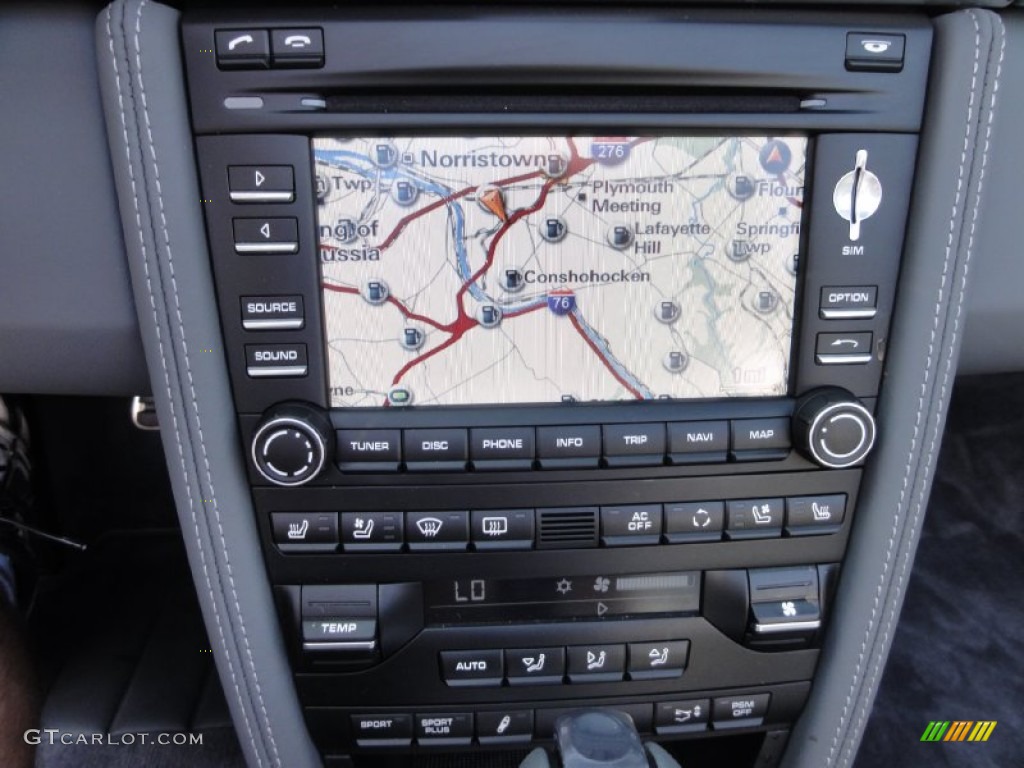 2011 Porsche 911 Turbo Cabriolet Navigation Photo #67950519
