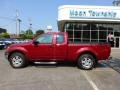 2008 Red Brawn Nissan Frontier SE King Cab 4x4  photo #2