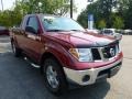 2008 Red Brawn Nissan Frontier SE King Cab 4x4  photo #7