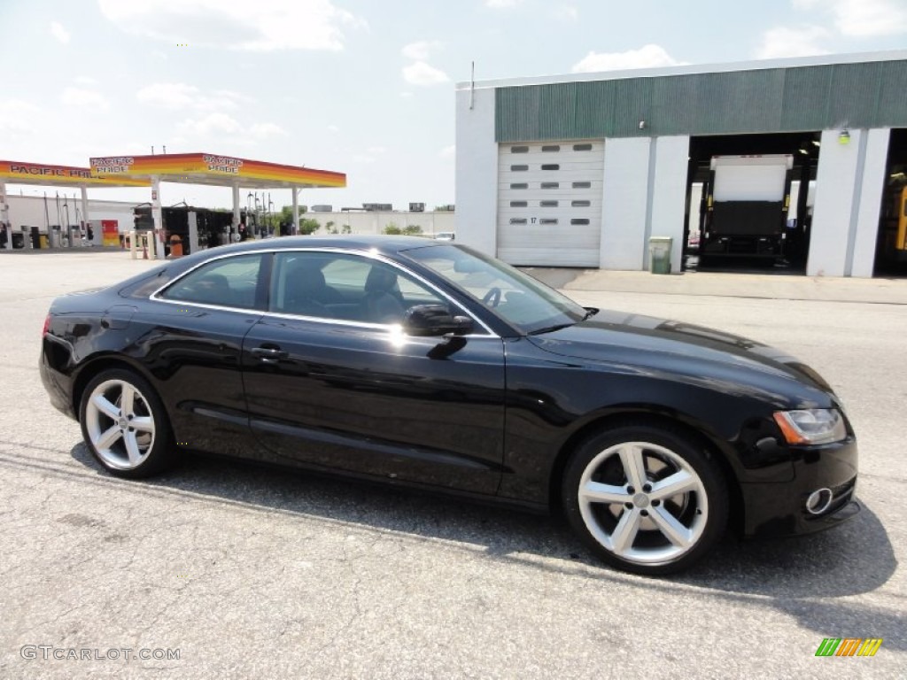 Brilliant Black 2010 Audi A5 2.0T quattro Coupe Exterior Photo #67951814