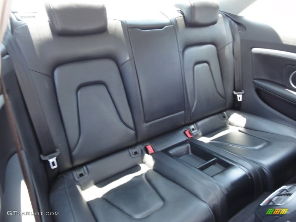 Black Interior 2010 Audi A5 2.0T quattro Coupe Photo #67951967