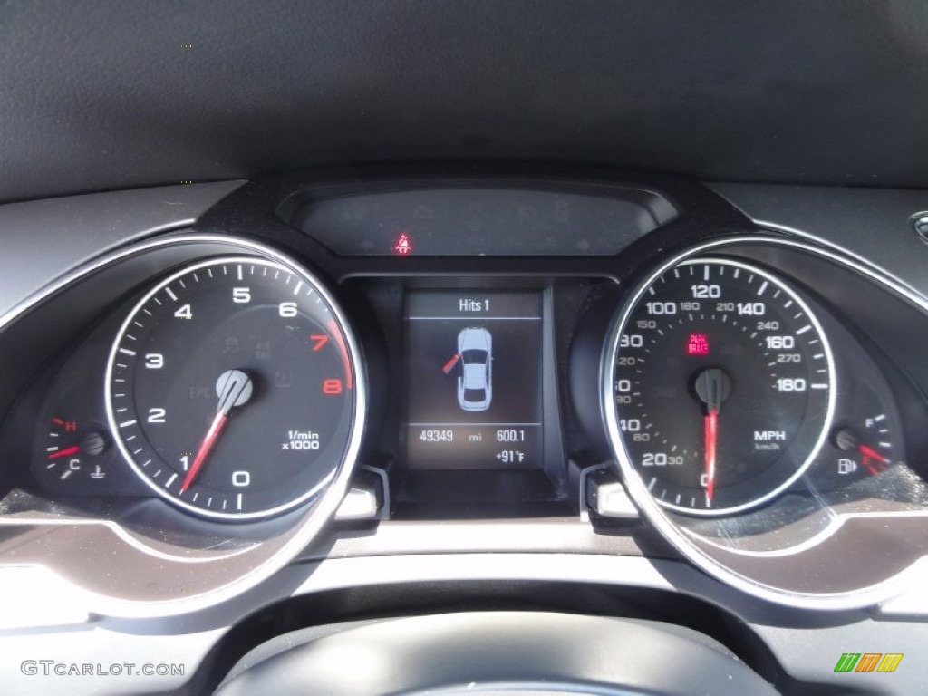 2010 Audi A5 2.0T quattro Coupe Gauges Photo #67952117