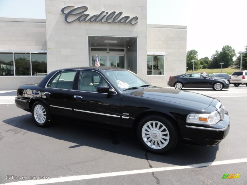 2009 Grand Marquis LS - Black / Medium Light Stone photo #7