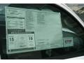  2012 Tacoma V6 SR5 Access Cab 4x4 Window Sticker