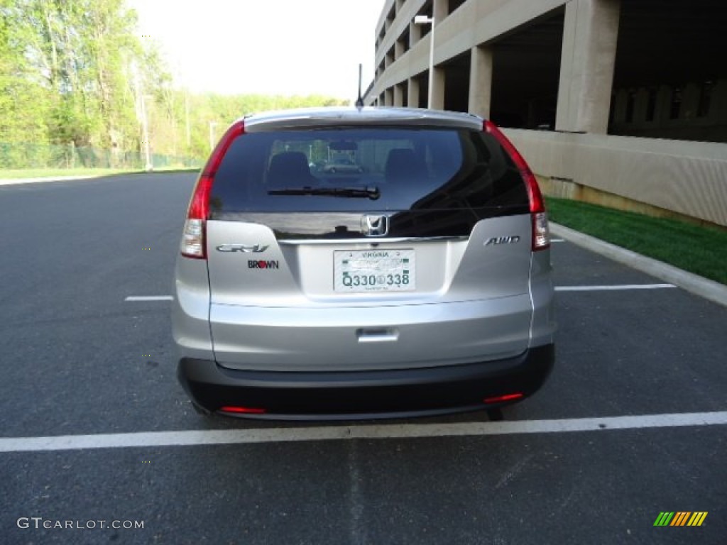 2012 CR-V EX 4WD - Alabaster Silver Metallic / Gray photo #6