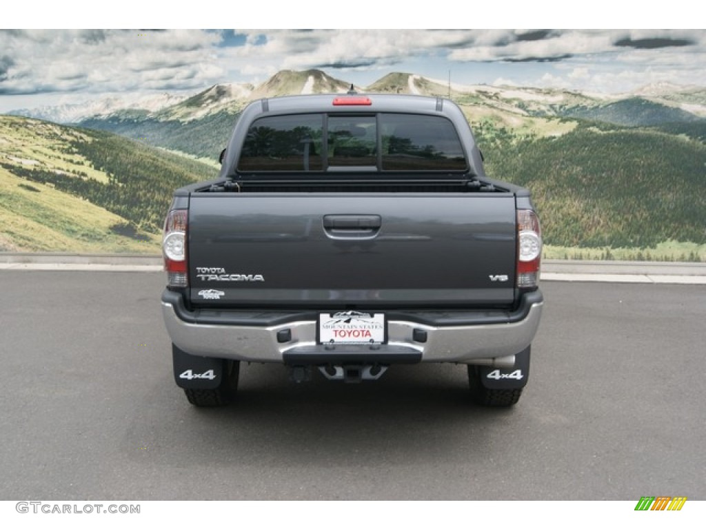 2012 Tacoma V6 TRD Double Cab 4x4 - Magnetic Gray Mica / Graphite photo #5