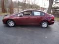 Crimson Pearl - Civic LX Sedan Photo No. 4