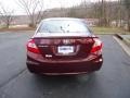 Crimson Pearl - Civic LX Sedan Photo No. 6