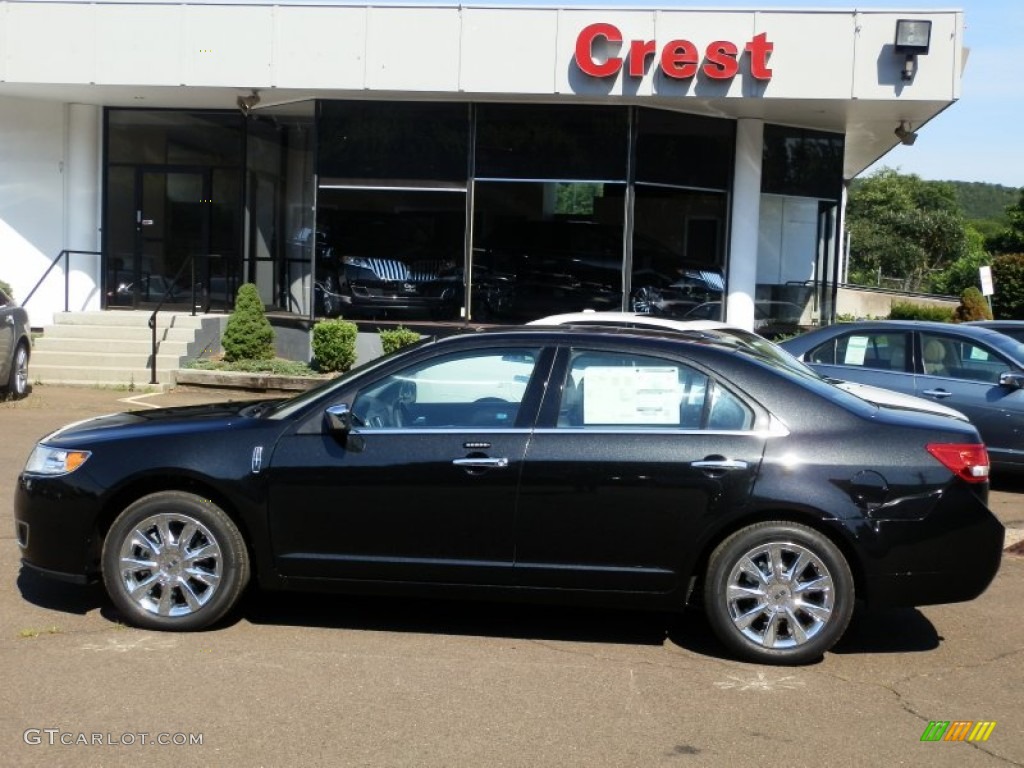 2012 MKZ AWD - Tuxedo Black Metallic / Dark Charcoal photo #1