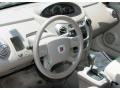 2005 Saturn ION Tan Interior Steering Wheel Photo