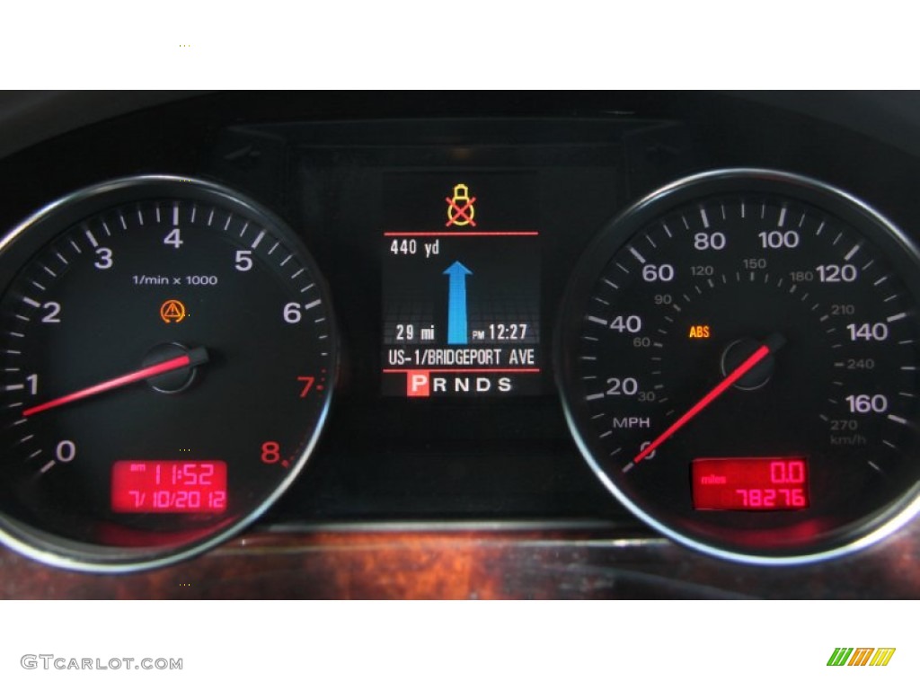 2004 A8 L 4.2 quattro - Atlas Grey Metallic / Platinum photo #27