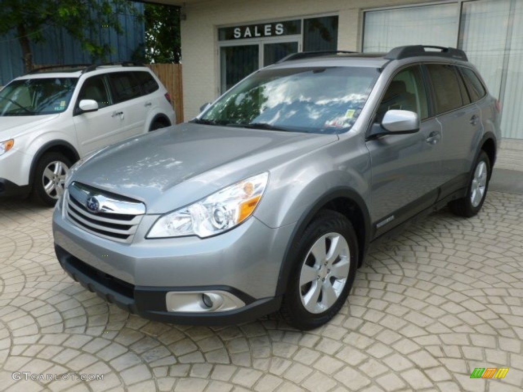 Steel Silver Metallic 2010 Subaru Outback 2.5i Premium Wagon Exterior Photo #67957148