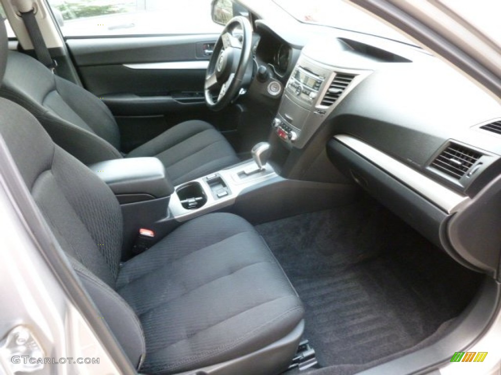 Off Black Interior 2010 Subaru Outback 2.5i Premium Wagon Photo #67957154