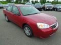 2007 Sport Red Metallic Chevrolet Malibu LS Sedan  photo #2