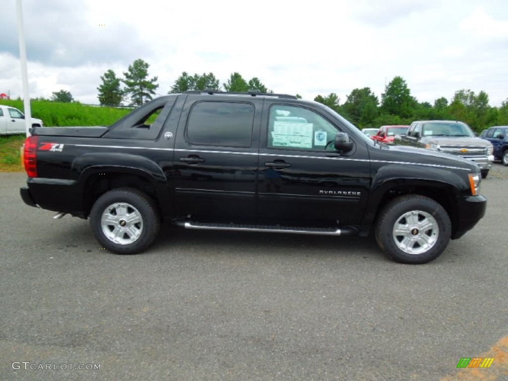 Black 2013 Chevrolet Avalanche LT 4x4 Black Diamond Edition Exterior Photo #67957877