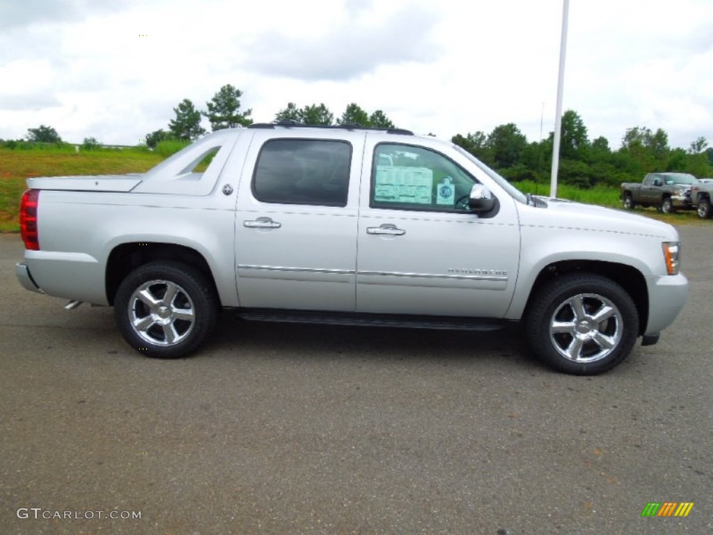 Silver Ice Metallic 2013 Chevrolet Avalanche LTZ 4x4 Black Diamond Edition Exterior Photo #67957964