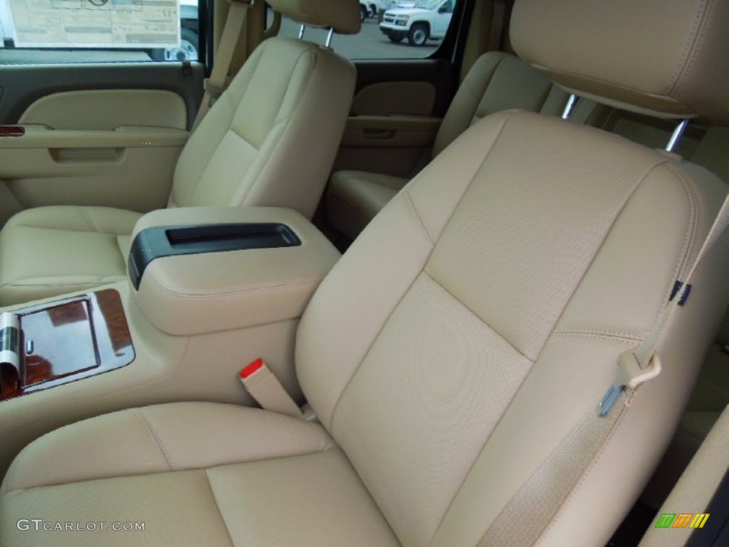 Dark Cashmere/Light Cashmere Interior 2013 Chevrolet Avalanche LTZ 4x4 Black Diamond Edition Photo #67958072