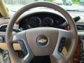 2013 Chevrolet Avalanche Dark Cashmere/Light Cashmere Interior Steering Wheel Photo