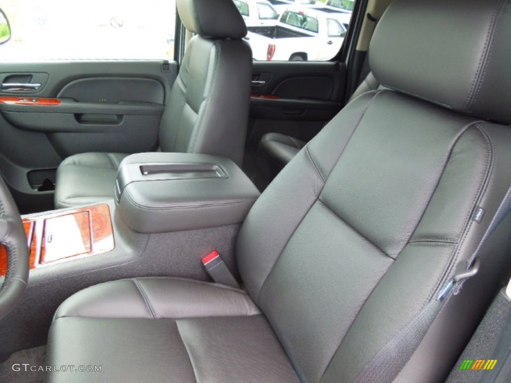 Ebony Interior 2013 Chevrolet Suburban LTZ 4x4 Photo #67958246