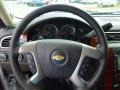 Ebony 2013 Chevrolet Suburban LTZ 4x4 Steering Wheel