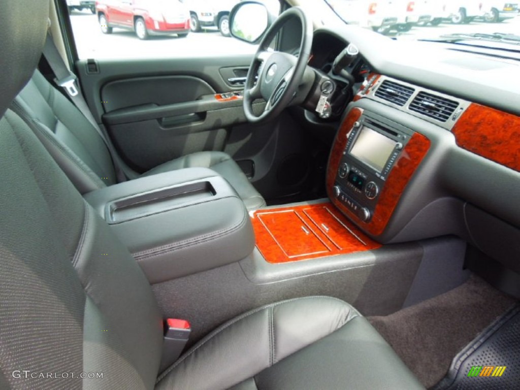 Ebony Interior 2013 Chevrolet Suburban LTZ 4x4 Photo #67958291