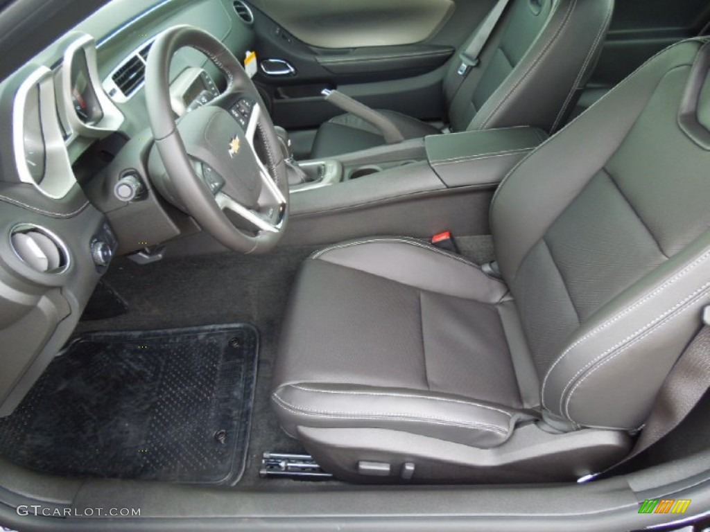 Black Interior 2013 Chevrolet Camaro SS Coupe Photo #67958411