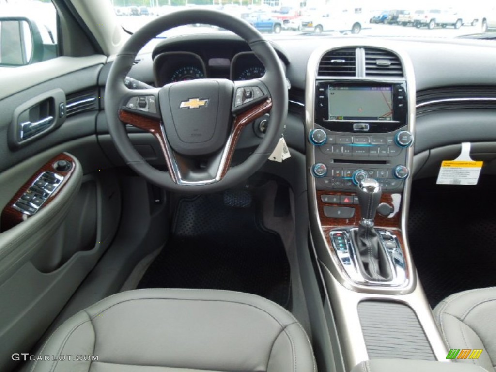 2013 Chevrolet Malibu ECO Jet Black/Titanium Dashboard Photo #67958603