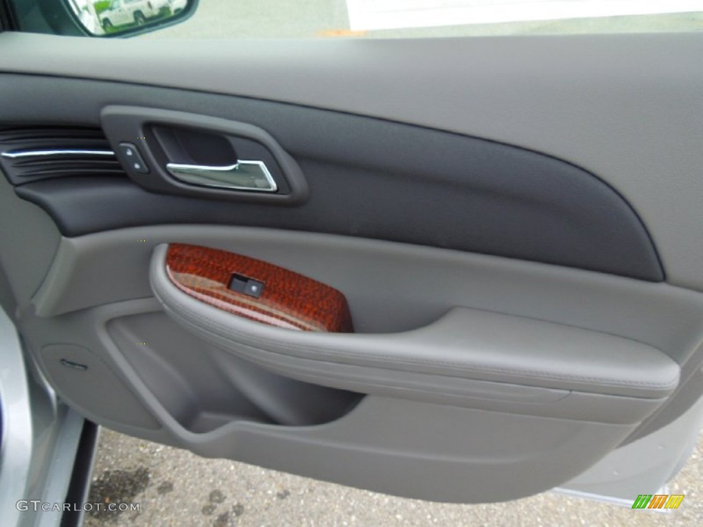 2013 Chevrolet Malibu ECO Jet Black/Titanium Door Panel Photo #67958621