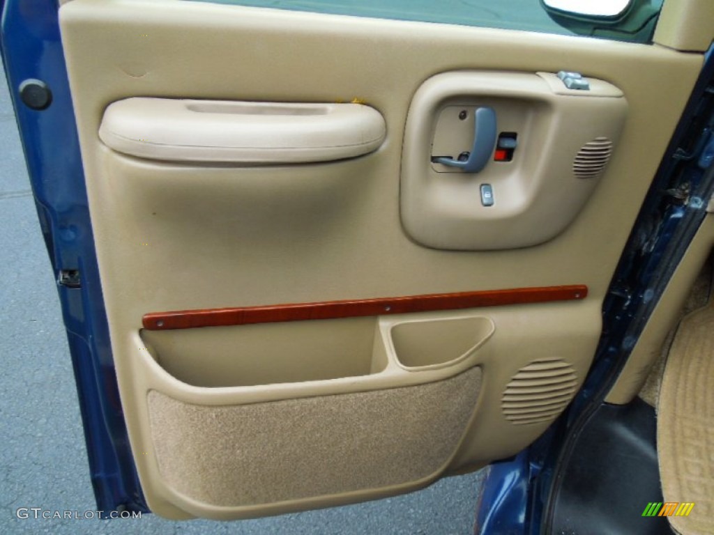 2000 Express G1500 Passenger Conversion Van - Indigo Blue Metallic / Neutral photo #9