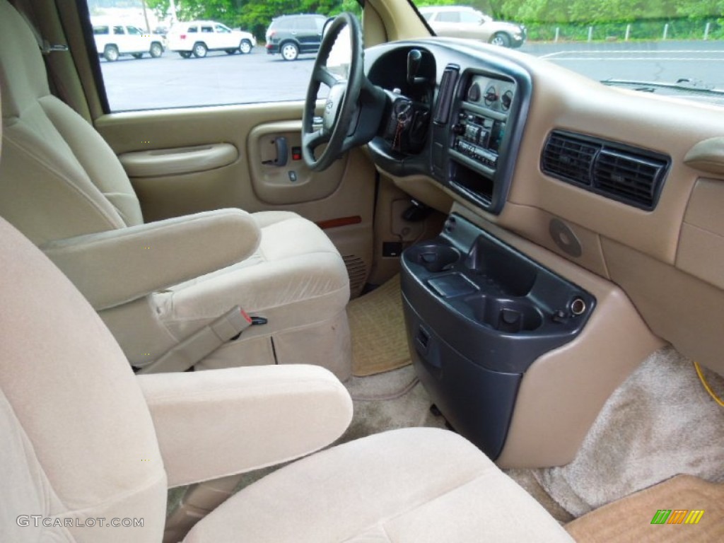 Neutral Interior 2000 Chevrolet Express G1500 Passenger Conversion Van Photo #67958771