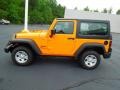 2012 Dozer Yellow Jeep Wrangler Sport 4x4  photo #3