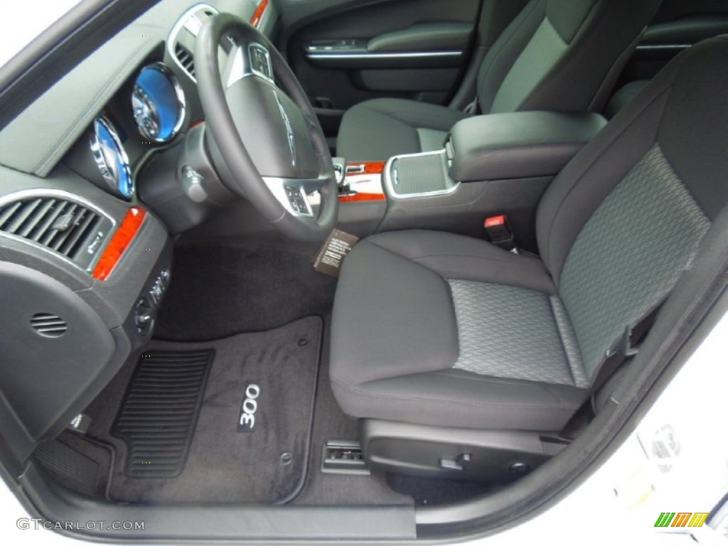 Black Interior 2012 Chrysler 300 Standard 300 Model Photo #67959722