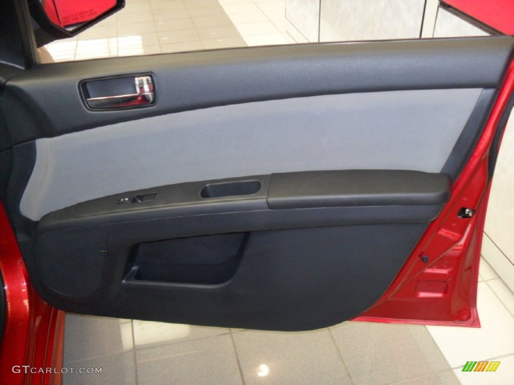 2010 Sentra 2.0 SR - Anodized Orange Metallic / Beige photo #15