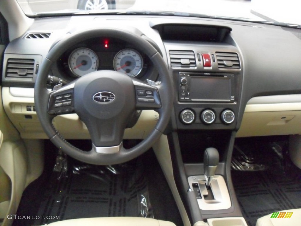 2012 Subaru Impreza 2.0i Sport Premium 5 Door Ivory Dashboard Photo #67960118