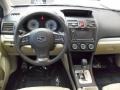 Ivory 2012 Subaru Impreza 2.0i Sport Premium 5 Door Dashboard