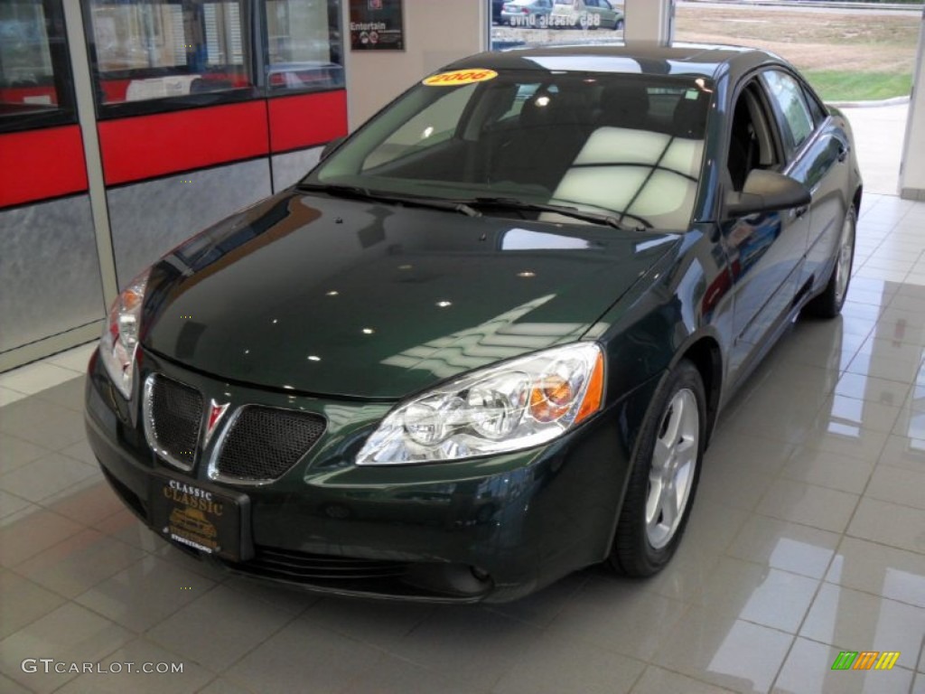 2006 G6 V6 Sedan - Emerald Green Metallic / Ebony photo #1