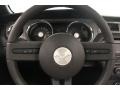 Charcoal Black 2012 Ford Mustang V6 Convertible Steering Wheel