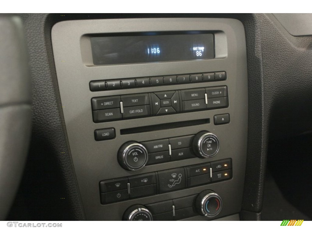 2012 Ford Mustang V6 Convertible Controls Photo #67960319