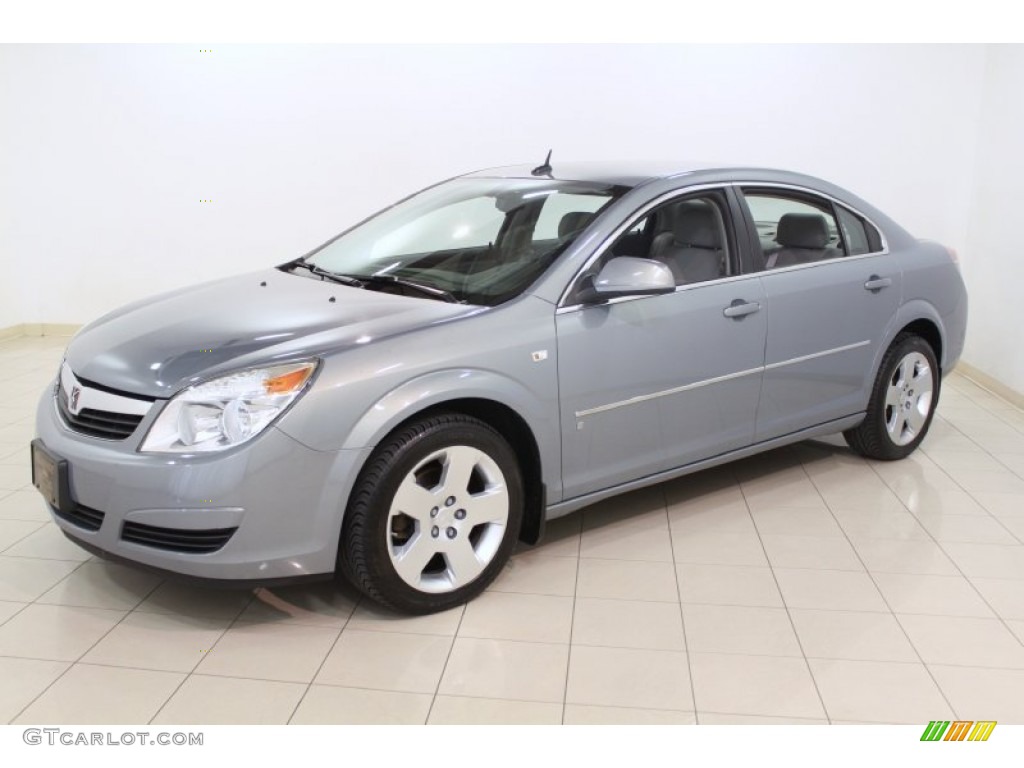 2007 Aura XE - Ocean Mist Metallic / Gray photo #3