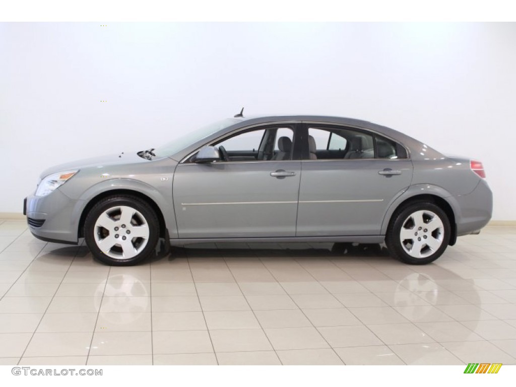 2007 Aura XE - Ocean Mist Metallic / Gray photo #4