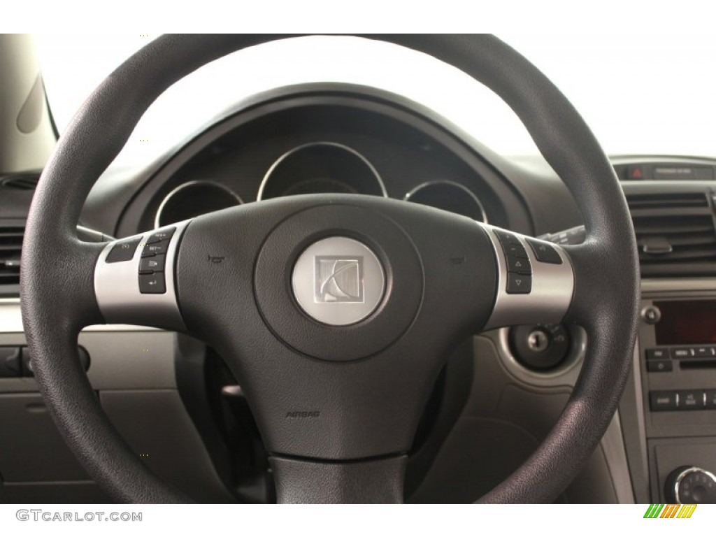 2007 Aura XE - Ocean Mist Metallic / Gray photo #8