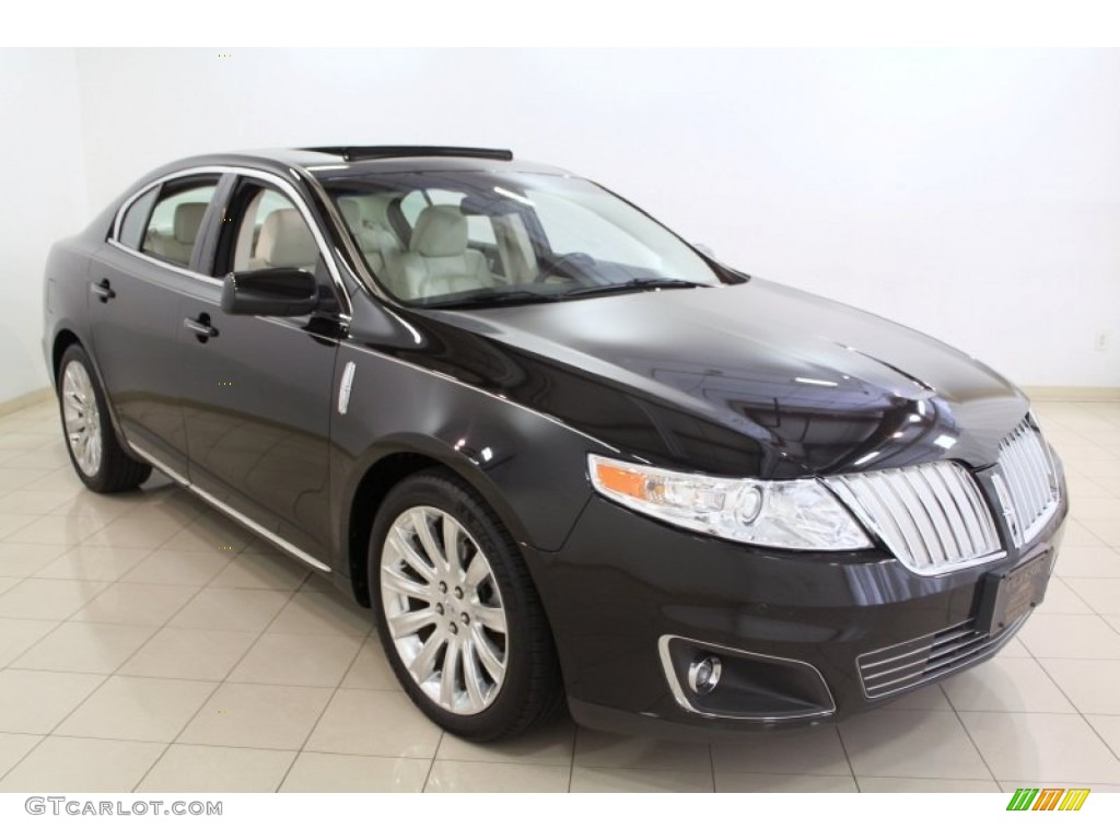2009 MKS Sedan - Tuxedo Black Metallic / Cashmere photo #1