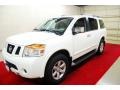 2010 Blizzard White Nissan Armada SE  photo #3