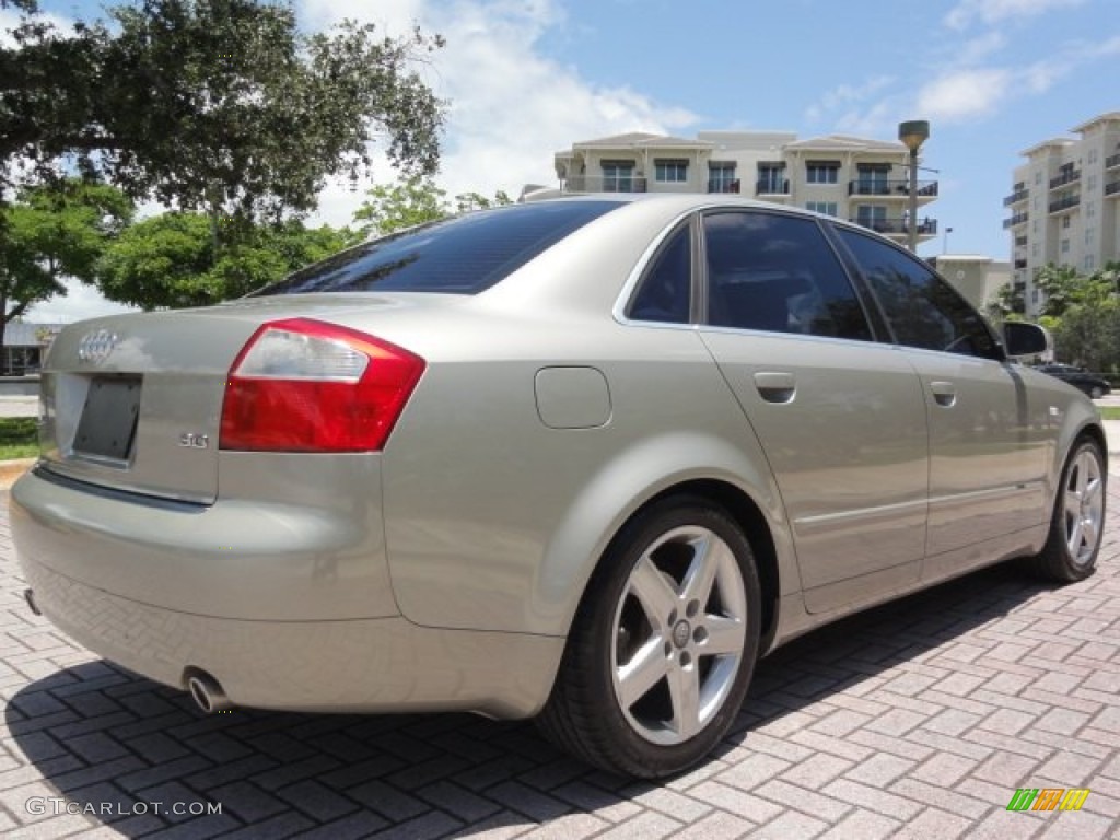 2004 A4 3.0 Sedan - Champagne Metallic / Beige photo #5